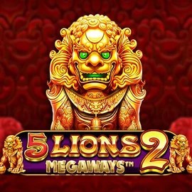 5 Lions Megaways 2 slot logo by Pragmatic Play at 1Bet4Win Casino