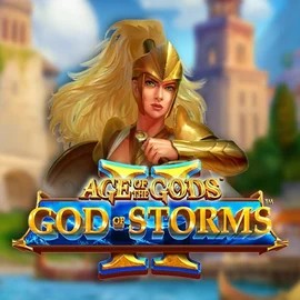 Age Of The Gods: God Of Storms 2 slot icon by Playtech, available at 1Bet4Win Casino