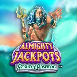 Almighty Jackpots – Realm of Poseidon game by Novomatic – logo hosted on 1Bet4Win Casino