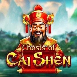 Chests of Cai Shen online game logo by Pragmatic Play on 1bet4wincasino.net
