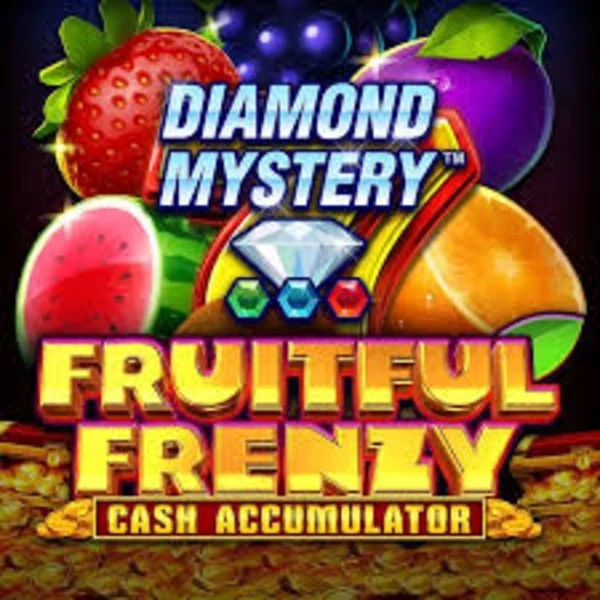 Official Slots logo: Diamond Mystery Fruitful Frenzy Cash Accumulator by Greentube at 1Bet4Win Casino