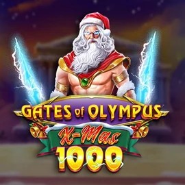 Gates of Olympus Xmas 1000 logo by Pragmatic Play 1Bet4Win Casino