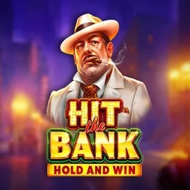 Hit The Bank Hold and Win logo – Slots by Playson at 1Bet4Win Casino