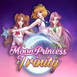 Moon Princess Trinity online game logo by Play'n GO on 1bet4wincasino.net