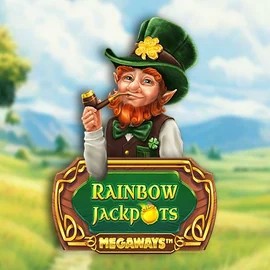 Rainbow Jackpots Megaways logo by Red Tiger Gaming at 1Bet4Win Casino