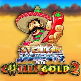 Stellar Jackpots with Chilli Gold x2 slot logo by Lightning Box Game at 1Bet4Win Casino