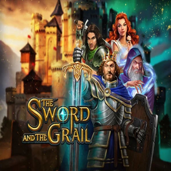 The Sword and the Grail logo by Play'n GO at 1Bet4Win Casino