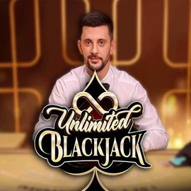 Live Casino logo of Unlimited Blackjack from Ezugi at 1Bet4Win Casino