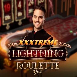 XXXtreme Lightning Roulette by Evolution, showcased at 1bet4wincasino.net – game logo